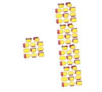 Angoily 5sets Blank Labels for Retail Store Eye Catching Display Tags for Supermarkets Easy to Write and Wipe for Grocery and Restaurant Pricing 400pcs*5
