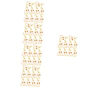 Angoily 5sets Rabbit Charms Pendants Kit for Jewelry Making Adorable Zodiac Charms for Necklaces Bracelets Keychains for Adults Aged Celebrate The Year of Rabbit 10pcs*5