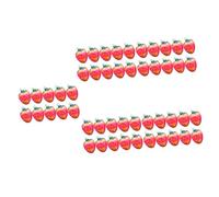 Angoily 5sets Strawberry Jewelry Charms Cute Strawberry Shaped Pendants for DIY Necklace Keychain Bracelet Making Durable for Friends and Family 10pcs*5