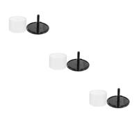 Angoily 6 Pcs Cd Storage Bin Portable Storing Simple If Store Small Buckets Verbatim for Organizers Empty Movie Disc Holder Bin Container Holders Storage Holder Discs Dvd Storage Plastic