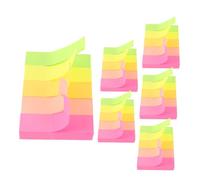 Angoily 600pcs Small Colored Sticky Index Tabs Page Markers Self-adhesive Labels for Notebooks Books School Office Use Portable Note Pads for Easy Organization and Book Annotation
