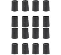Angoily 64pairs Static Wire Shelfing Shelf Lock Clips Split Shelf Sleeves Plastic Shelving Sleeves Replacement for Black