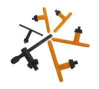 Angoily 6pcs Drill Chuck Key Set Electric Drill Chuck Wrench Wrench 4mm/6mm/10mm/13mm/16mm/20mm