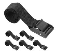 Angoily 6pcs Folding Umbrella Fixed Strap Multi-use Belt Portable Wear-resistant Pp Material Easy Carrying Outdoor Supplies for Gardens and Pre-marriage