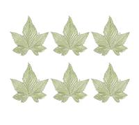 Angoily 6pcs Leaf Brooch Lapel Pin Vintage French Style Alloy Autumn Fall Brooch Pins with Secure Versatile Accessory for Formal Events and Business Meetings