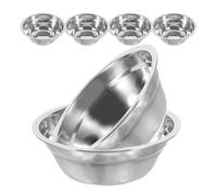 Angoily 6pcs Stainless Steel Facial Mask Mixing Bowls Professional Mask Making Tool Safe for Facial Skin Female Use for Salon and Home
