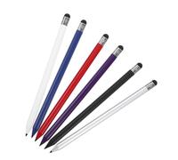 Angoily 6pcs Stylus Pens for Tablets and Smartphones Pencil-shaped Capacitive Touch Screen Pens Compatible with All Major Devices