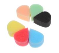 Angoily 6pcs Tear Drop Face Paint Sponges Water Drop Shaped Sponge for Art Work Painting and Drawing Suitable for Children and Boys and Girls in Halloween and Christmas Festival