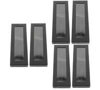 Angoily 6pcs Visible Fountain Pen Boxes Empty Pen Cases for Fountain Portable Organizer Decorative Display Box Single Holder