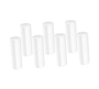 Angoily 7 Pcs Multi-use Foam Cylinders for DIY Crafts and Party Decor Solid Polystyrene Foam Rods for Handpainting Early Education Skill Development Creative Art Projects and Imagination