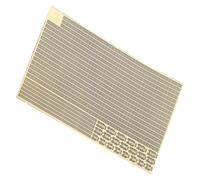 Angoily 700 Warship Model Pe Railings and Ladder Set, Universal Photo-etched Handrail for Military Model Ship Accessories, Suitable for Hobby Miniature Craft Projects