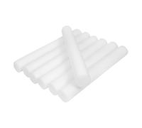 Angoily 7pcs White Floral Foam Sticks High-Density Foam Cylinders for DIY Flower Arrangements Stable Modeling Rods for Wedding Bouquets and Event Decorations