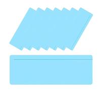 Angoily 8Pcs Blue Guided Reading Strips for and Teachers, Rectangular Overlay Highlight Strips for Dyslexia Support, Classroom Reading Aids and Line Reader Tools