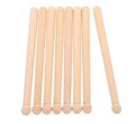 Angoily 8pcs Boy Girl's Drum Drumsticks Wood Stick Toy Drumsticks for Toddlers Beginners Practice Comfortable Grip for Electronic Drum Use in Music Education Scenario