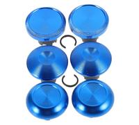 Angoily 8pcs Metal Thumbstick Caps for Elite Controller Analog Thumb Grip Cap Button Covers Gaming Trigger Buttons