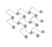 Angoily 8pcs Small Torsion Springs Stainless Steel Flip Trash Can Lid Replacement Springs for Home Maintenance DIY Projects with Consistent Elasticity and Precise Fit