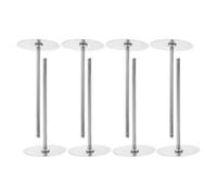 Angoily 8pcs Stainless Steel Cake Heating Rods Set for Enhanced Baking Efficiency and Uniform Heat Distribution, for DIY Dessert Decorating and Cake Making Equipment