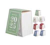 Angoily 8pcs Vintage Mini Tear Off Desk Calendar Small Office Accessories Aesthetic Flip Calendar with Printing and for Home Workstation Decor
