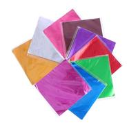 Angoily 900Pcs Aluminium Foil Candy Wrapping Papers 10X10Cm Bright Surface Sugar Wrapper for Chocolate Nougat DIY Candy Packaging and Decoration in 9 Colours