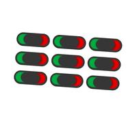 Angoily 9pcs Acrylic Vacant Occupied Door Signs with Sliding Indicator for Bathroom Office Meeting Rooms Self-adhesive Privacy Signs Easy Installation and Quick Status Change