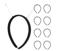 Angoily 9pcs Spring Hair Hoop DIY Hairbands Accessories Plastic Martian Antenna Headband for Halloween Party