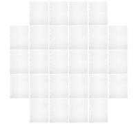 Angoily A5 7-Hole Loose Leaf Refill Binder Pages with 80 Single-Sided Plastic Photo Sleeves, Document Storage Pockets for School, Office, and Photo Album Organization