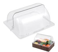 Angoily Acrylic Cake Stand Cover, Clear Cake Dome Cover, Food Display Cover for Cake, Cupcake, Cheese, Party Wedding Decoration Dessert Display