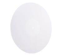 Angoily Acrylic Record Mat for Turntable Mat White for Home Disc Usage Vinyl Records