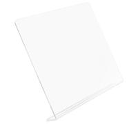 Angoily Acrylic Writing Slant Board 27x27x6cm Desktop Easel Stand with 5mm Thick Tilted Surface for Drawing, Painting, Sketching and Reading Support