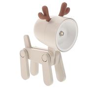 Angoily Adorable Foldable Cartoon Night Light Mini Table Lamp for Bedroom Living Room Office Durable LED Decorative Bedside Lamp with Soft Warm Glow Practical Portable Household Lighting