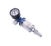 Angoily Air Pressure Regulator with Filter and Oil-Water Separator for Pneumatic Compressors High Strength No Leakage Design Quick Connection Accurate Gauge for Workshop Compressed Air