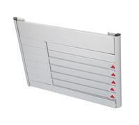 Angoily Aluminum Alloy Duty Status Sign with Personnel Count Display Easy Installation Office Door Plate for Workplace Hospital School Administrative Team Efficiency and Real Staff