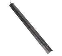 Angoily Aluminum Alloy Triangular Architectural Scale Ruler Imperial Measuring Tool for Engineers Architects and Drafting with Precise Clear Increments and Multifunctional Design