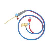 Angoily American Miniature Oxygen Soldering Tool with Pipe Micro Torch for Jewelry Electronics Construction Precision Welding with Thickened Tip Flame Net Knob and Double Safety Buckle