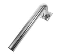 Angoily Antenna Mount Bracket and Flexible Network Setup L-shaped Stainless Steel with Precise Alignment for Outdoor Antenna Mounts and Security Cameras for Perimeter Monitoring
