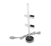 Angoily Argb Gpu Support Bracket Motherboard Sync Graphics Card Stand for Vertical Installation and Cooling