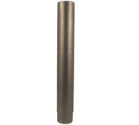 Angoily Artwork Storage Tube Extendable Telescoping Poster Tube Dark Brown 52-95cm 6.8cm Diameter for Outdoor Use