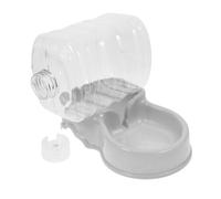 Angoily Automatic Gravity Pet Feeder and Water Dispenser Bowl for Cats and Dogs Plastic Detachable Design for Convenient Self-filling Hydration Break Pressure Resistant for Home