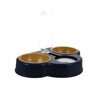 Angoily Automatic Refill Pet Water Bowl and Detachable Plastic Feeding Bowl Household Dog Water Dispenser in Lake Blue Suitable for Cats and Small Dogs