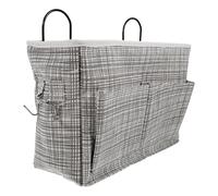 Angoily Bag Convenient Storage Pouch Bedside Multi-purpose Hanging Made of Sturdy Oxford Cloth Practical Organiser for Holding Sundries for Dormitory Bedside Or Hanging on Cabinets