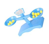 Angoily Balance Scale Plastic DIY Assembly Science Kit for Classroom and Homeschool Montessori Stem Educational Tool for Learning Weight Measurement and Lever Principles