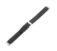 Angoily Bamboo Stripe Leather Watch Strap Quick Release Compatible with Fitbit Luxe Classic Retro Pattern Band for Men and Women Stylish Replacement Wristband for Business Casual and
