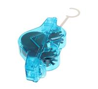 Angoily Bike Chain Cleaning Brush Tool Blue Plastic Lightweight Scrubber Removes Grease and Debris Suitable for Motorcycle Chain for Outdoor Adventures and Home Maintenance