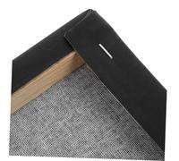Angoily Black Canvas Boards for Acrylic Oil Watercolor Painting with Sturdy Frame Smooth Cotton Surface for Artists DIY Home and Projects