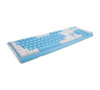 Angoily Blue Gaming Keyboard with Number Pad, Abs USB Non Conflict Design | Plug and Play Setup, Easy Install, High Performance for Computer Gaming
