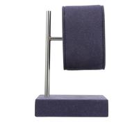 Angoily Blue Watch Display Holder with Comfortable Touch and Scratch-resistant Synthetic Material, Simple Design for Organising Bracelets and Watches on Dressing Tables