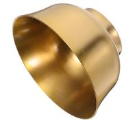 Angoily Brass Small Offering Bowl for Buddhist Rituals - Polished Gold Decorative Water Container - Feng Shui Prayer Meditation Altar Accessory for Home Décor