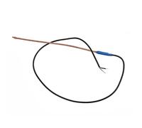 Angoily Brown Copper Piezo Pickup under Saddle for Acoustic Guitar Replacement Parts with Flexible Design and Pickup Capability Including Connecting Cable, for Guitar Repair and Upgrade