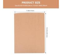 Angoily Brown Paper Sketchbook for Art Students with 224 Inner Pages, for Drawing and Painting, Sturdy Student Scribbling Book Suitable for Math Calculus and Outdoor Sketching