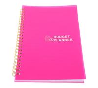 Angoily Budget Planner Book A5 Monthly Financial Organizer Expense Tracker and Income Log, Compact Design Pp and Paper Material, for Bill Payments and Organize Finances the Go